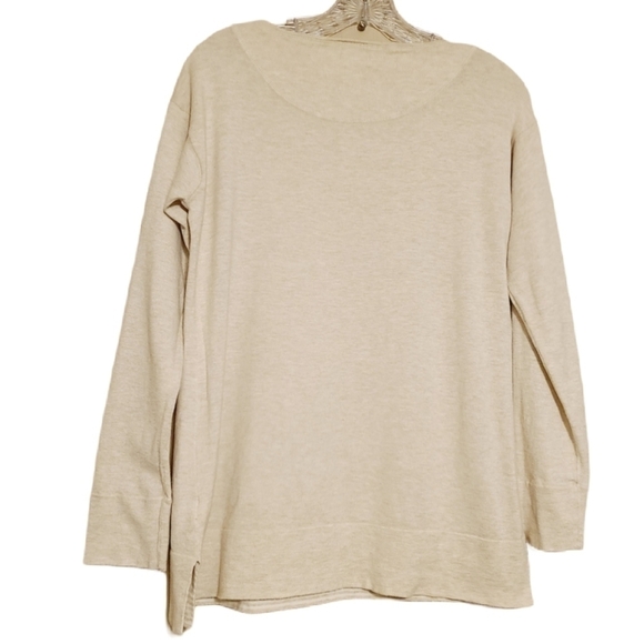 J. Jill | Women's Scoop Neck Daisy Flower Graphic Sweater (Size Small) - Picture 12 of 12